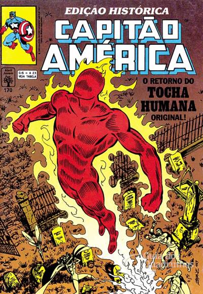 Capitão América n° 170 - Abril