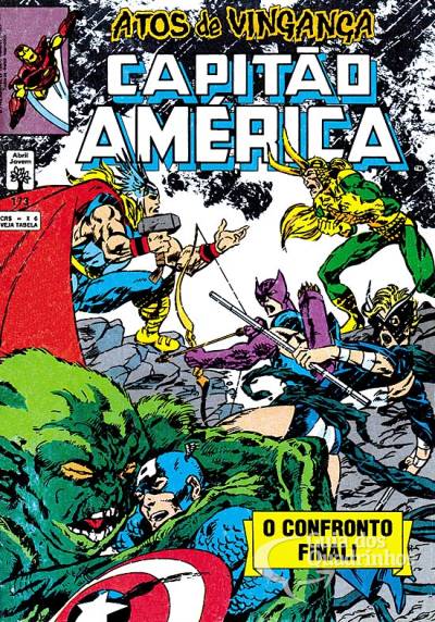 Capitão América n° 173 - Abril