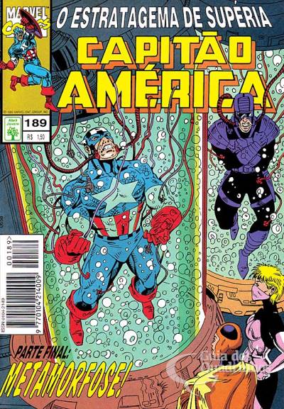Capitão América n° 189 - Abril