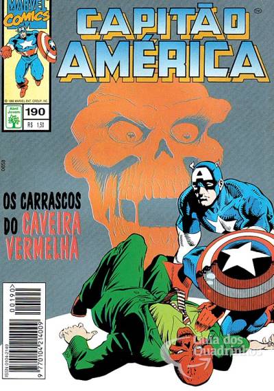 Capitão América n° 190 - Abril