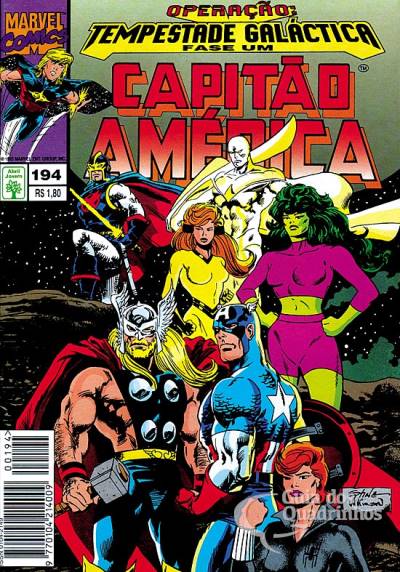 Capitão América n° 194 - Abril