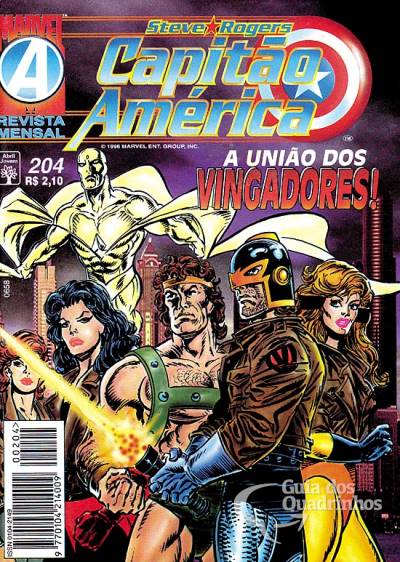 Capitão América n° 204 - Abril