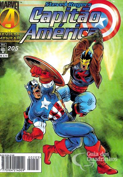 Capitão América n° 205 - Abril