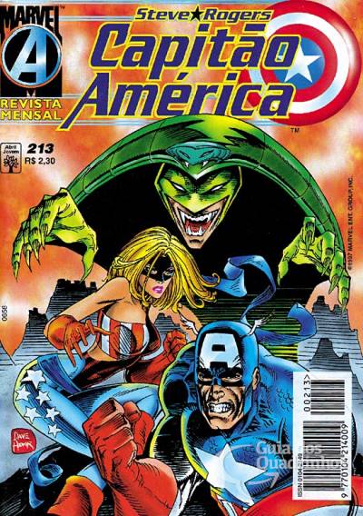Capitão América n° 213 - Abril