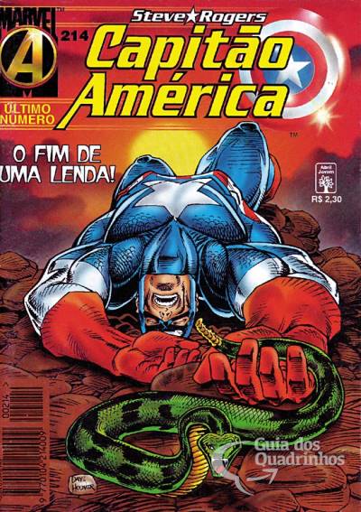 Capitão América n° 214 - Abril
