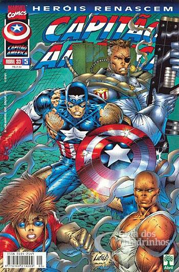 Heróis Renascem - Capitão América n° 5 - Abril