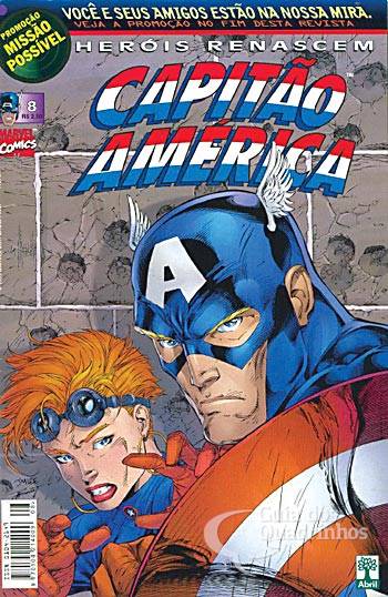 Heróis Renascem - Capitão América n° 8 - Abril