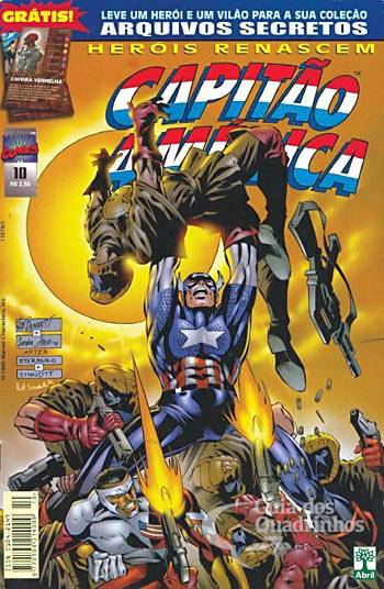Heróis Renascem - Capitão América n° 10 - Abril