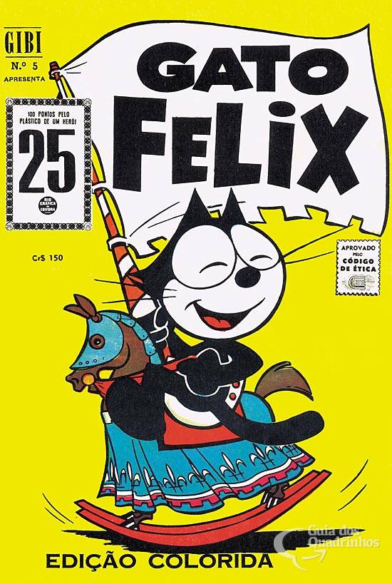 Conheça o Gato Félix  Mania de Gibi:Gibis, HQs, Revistas em