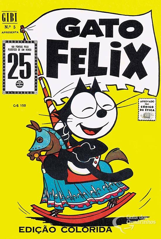 Conheça o Gato Félix  Mania de Gibi:Gibis, HQs, Revistas em quadrinhos e  muito mais!