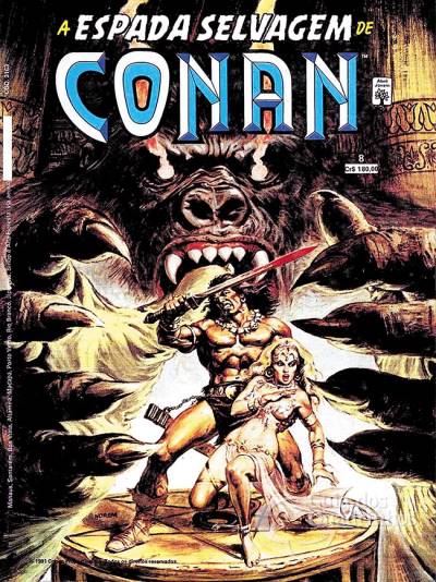 Espada Selvagem de Conan, A n° 8 - Abril
