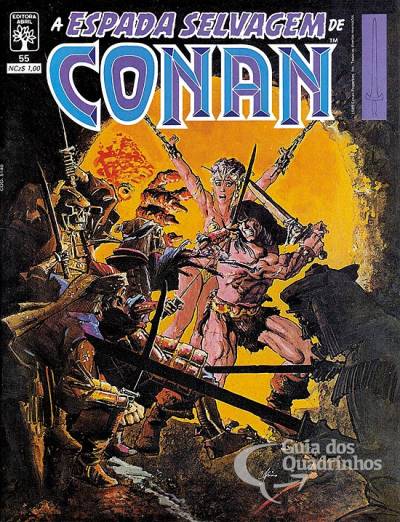 Espada Selvagem de Conan, A n° 55 - Abril