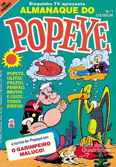 Almanaque do Popeye n° 1 - Bloch
