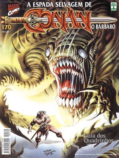 Espada Selvagem de Conan, A n° 170 - Abril