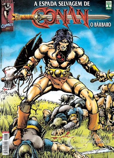 Espada Selvagem de Conan, A n° 203 - Abril