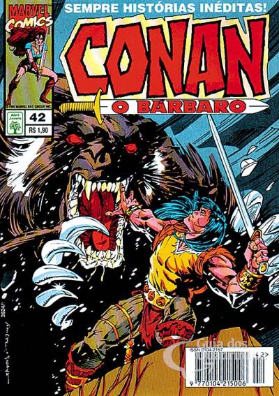 Conan, O Bárbaro n° 42 - Abril