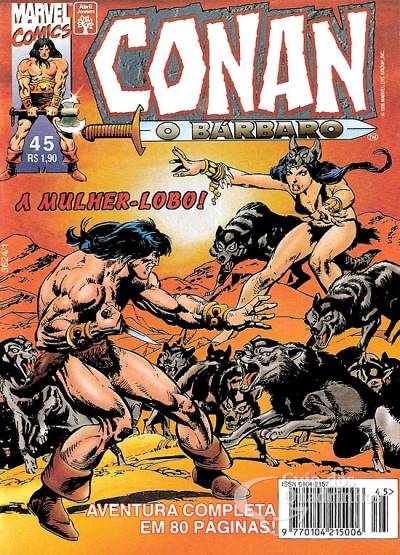 Conan, O Bárbaro n° 45 - Abril