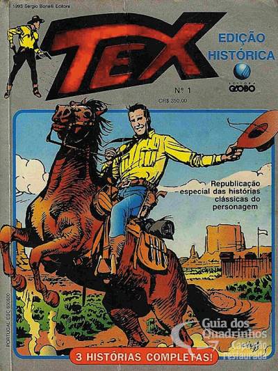 Tex Edição Histórica n° 1 - Globo