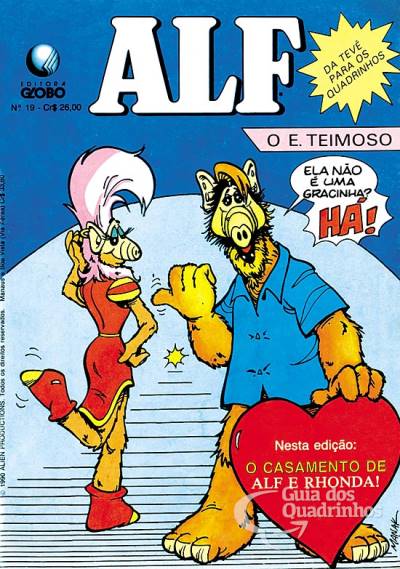 Alf - O E. Teimoso n° 19 - Globo