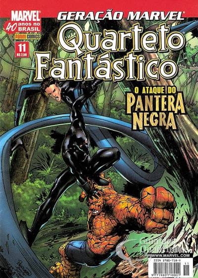 Geração Marvel - Quarteto Fantástico n° 11 - Panini