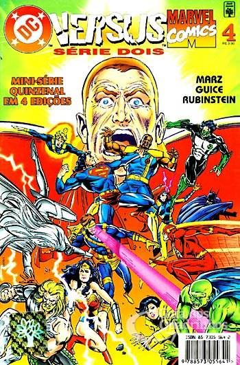 DC Versus Marvel - Série Dois n° 4 - Abril