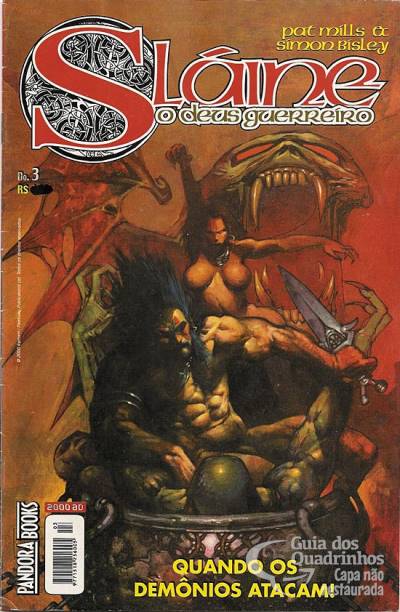 Sláine - O Deus Guerreiro n° 3 - Pandora Books