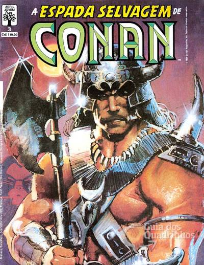 Espada Selvagem de Conan - Reedição, A n° 3 - Abril