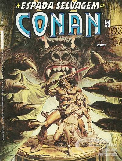 Espada Selvagem de Conan - Reedição, A n° 8 - Abril