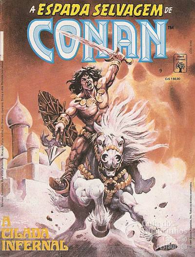 Espada Selvagem de Conan - Reedição, A n° 9 - Abril