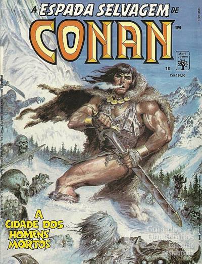 Espada Selvagem de Conan - Reedição, A n° 10 - Abril