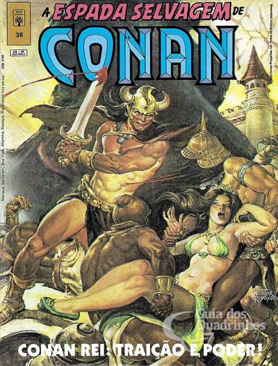 Espada Selvagem de Conan - Reedição, A n° 38 - Abril