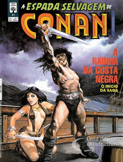 Espada Selvagem de Conan - Reedição, A n° 41 - Abril