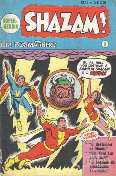 Shazam! (Super-Heróis) em Formatinho n° 3 - Ebal