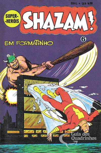 Shazam! (Super-Heróis) em Formatinho n° 6 - Ebal
