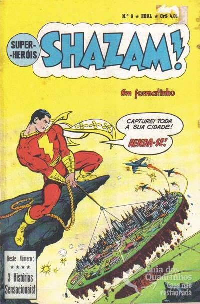 Shazam! (Super-Heróis) em Formatinho n° 9 - Ebal