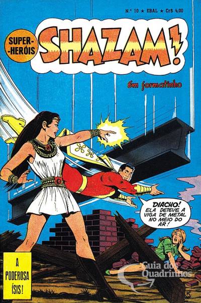 Shazam! (Super-Heróis) em Formatinho n° 10 - Ebal