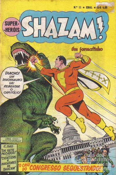 Shazam! (Super-Heróis) em Formatinho n° 11 - Ebal