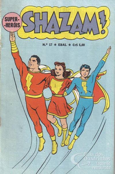 Shazam! (Super-Heróis) em Formatinho n° 17 - Ebal