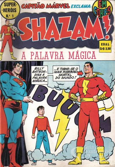 Shazam! (Super-Heróis) n° 1 - Ebal