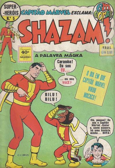 Shazam! (Super-Heróis) n° 5 - Ebal