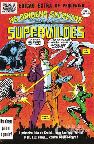 Origens Secretas, As: Supervilões (Edição Extra de Pequenina) - Ebal