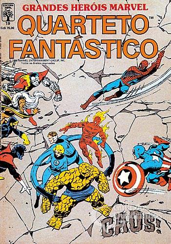 Grandes Heróis Marvel n° 19 - Abril