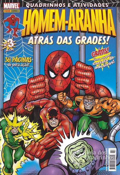 Quadrinhos e Atividades: Homem-Aranha n° 3 - Panini