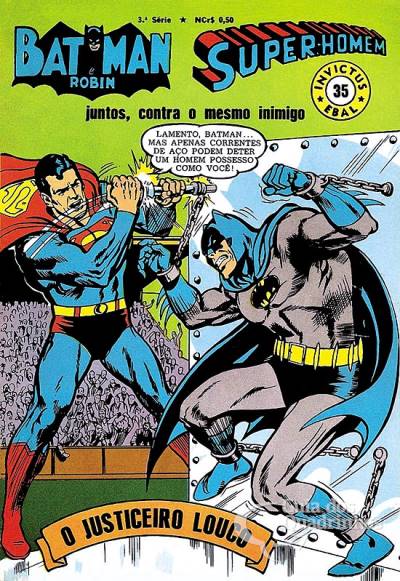 Batman & Super-Homem (Invictus) n° 35 - Ebal