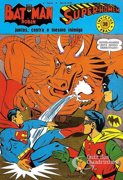 Batman & Super-Homem (Invictus) n° 38 - Ebal