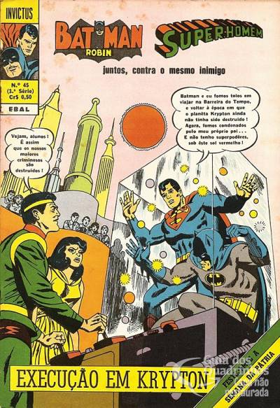 Batman & Super-Homem (Invictus) n° 45 - Ebal