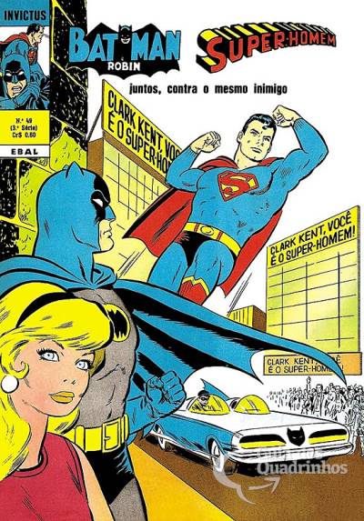 Batman & Super-Homem (Invictus) n° 49 - Ebal