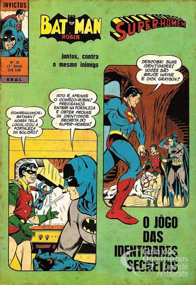 Batman & Super-Homem (Invictus) n° 55 - Ebal