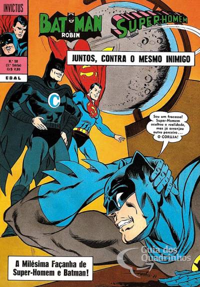 Batman & Super-Homem (Invictus) n° 58 - Ebal