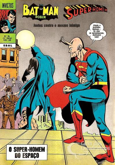 Batman & Super-Homem (Invictus) n° 64 - Ebal